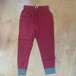 Tea Kid’s Red Lounge Jogger Pants NWOT sz 12